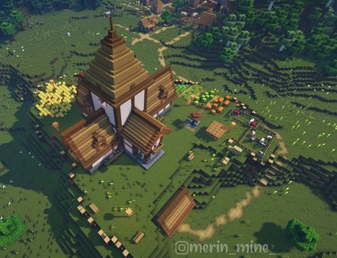 🇫🇷medial texture pack on Instagram: “A large farm on a hill, secured to live away from zombies and other calamities, access through an underground passage, comfortable houses,…” Underground Passage, Minecraft Medieval, Medieval Houses, Minecraft Inspiration, Texture Packs, A Hill, Zombie, Minecraft, Cabin