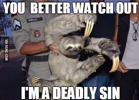 Funny Sloth Pictures, Sloth Pictures, Sloth Meme, Funny Animals With Captions, Funny Sloth, Funny Pictures With Captions, Sloths Funny, Baby Sloth, Funny Captions