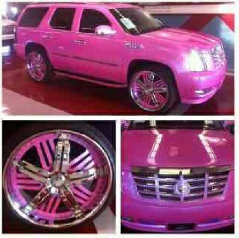 pink escalade Heart Taillights, Pink Escalade, Miata Car, Car Pink, Princess Car, Pink Cars, Bday Shoot, Car Dream, Glitter Chevron