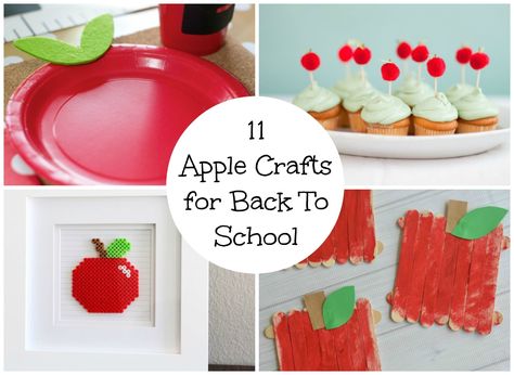 It's apple crafting time! Can you smell the change of seasons happening? Back to school is happening around the country and we are celebrating by crafting a whole bunch of apples! Apple Crafts, Apple Ideas, Diy Apple, Free Printable Crafts, Change Of Seasons, Apple Craft, Apple Gifts, Apple Decorations, Apple Theme