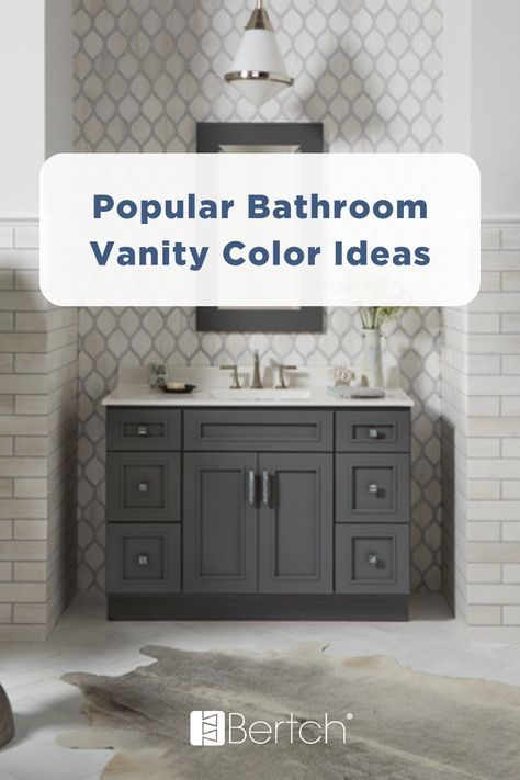 Dive into the world of vanity colors! From trending hues to timeless classics, this article is your guide to choosing the perfect palette. Explore the options and craft a style that radiates the vibe you desire. 🌈 Bathroom Cabinet Paint Colors Vanities, Grey Vanity Bathroom Wall Colors, Vanity Color Ideas, Bathroom Vanity Color Ideas, Bathroom Vanity Color, Bathroom Wall Colors, Vanity Colors, Painting Bathroom Cabinets, Bathroom Vanity Makeover