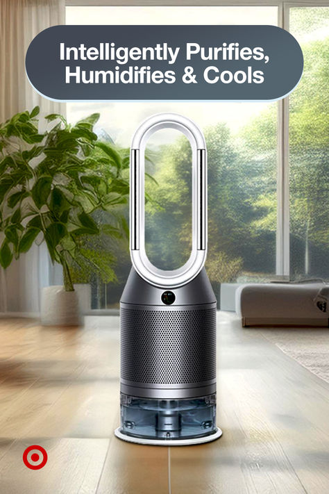 The Dyson Humidify and Cool Purifier automatically purifies & hygienically humidifies to help improve your air quality. Shop at Target. Air Quality, Home Recipes, Improve Yourself, Home Improvement