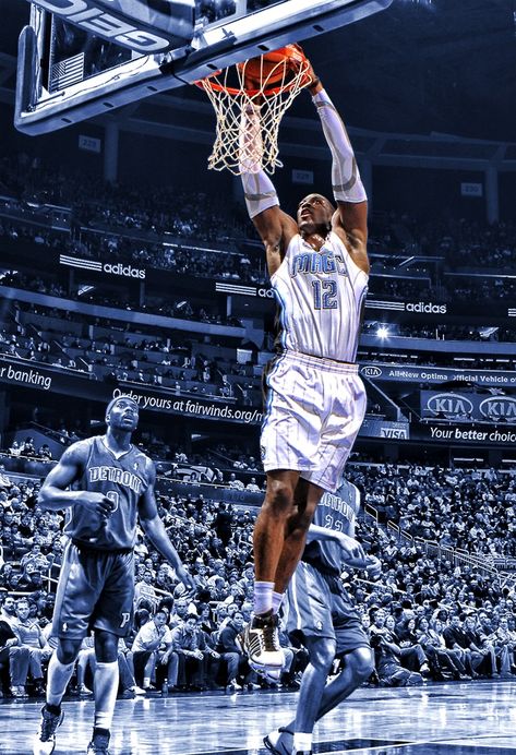 Dwight Howard Magic, Dwight Howard Wallpaper, Orlando Magic Basketball, Dwight Howard, Otaru, Kobe Bryant Wallpaper, Nba Pictures, Orlando Magic, Wnba