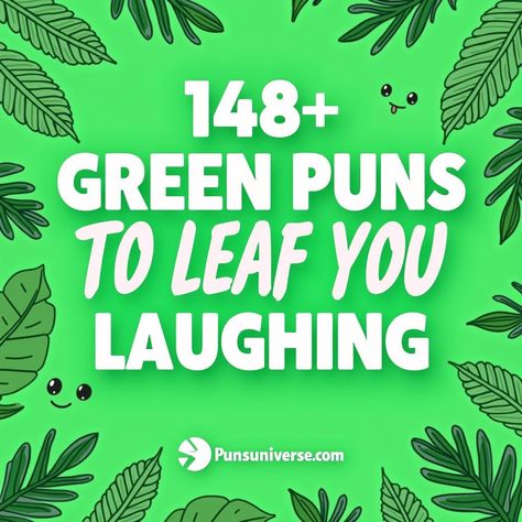 🌱 Get ready to "fern" your friends with the best laughs! 🌿 Dive into our collection of 148+ green puns that are sure to "leaf" you in stitches. Whether you're a plant lover or just looking for some punny fun, these jokes are growing on us! 😂🌼

#puns #laughoutloud #plantpun #greenthumb #naturejokes #humor #funnyquotes #leafitallbehind Green Puns, Puns Funny, Plant Puns, Our Friendship, Photosynthesis, Telling Stories, One Liner, Funny Puns, Plant Lover