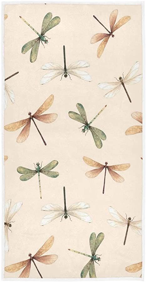 Colorful Dragonfly, Large Bathroom, Fingertip Towels, Large Bathrooms, Natural Energy, Hotel Spa, Bathroom Towels, Bath Towel, Hand Towels