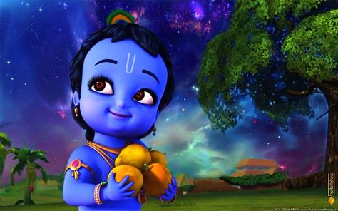 Krishna Cartoon, Wallpaper For Pc, Krishna Wallpapers, Little Krishna, Cute Krishna, 4k Hd, Cartoon Character, Krishna, Wallpapers