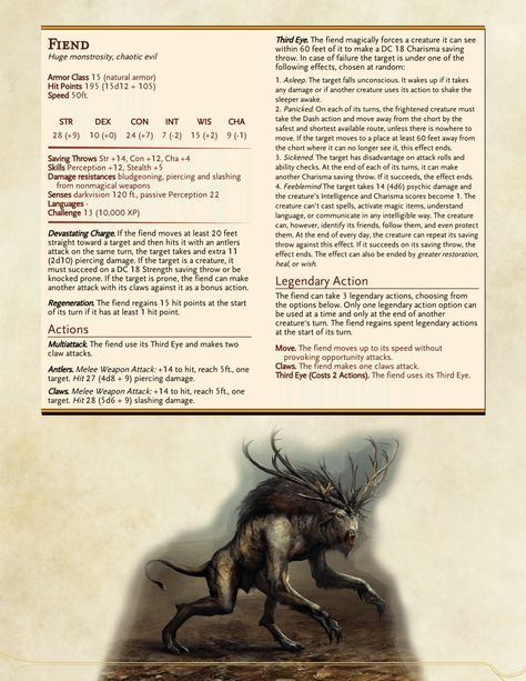 DnD 5e Homebrew — Witcher Monsters by Regerem Dnd Statblocks, Dnd Enemies, 5e Monsters, Rpg Creatures, Witcher Monsters, Dnd Creatures, Dungeons And Dragons Races, Monster Manual, Dnd Stats