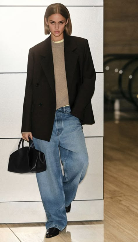 Looks Street Style, 가을 패션, Mode Inspiration, Looks Vintage, Wool Blazer, Minimal Fashion, Outfits Casuales, Fall 2024, Look Fashion