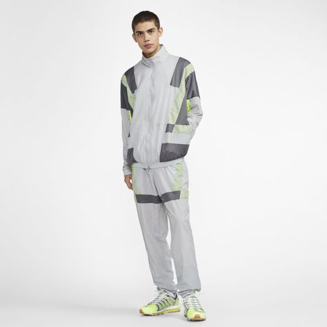 Nike x CLOT Men's Tracksuit Size M (Grey/Dark Grey) BQ5434-012 Check more at https://www.frugalmalefashion.org/product/nike-x-clot-mens-tracksuit-size-m-grey-dark-grey-bq5434-012/ Nylon Tracksuit, Frugal Male Fashion, Mens Tracksuit, Track Suit Men, Nike Flyknit, Nike Store, Dri Fit, Nike Men, Dark Grey