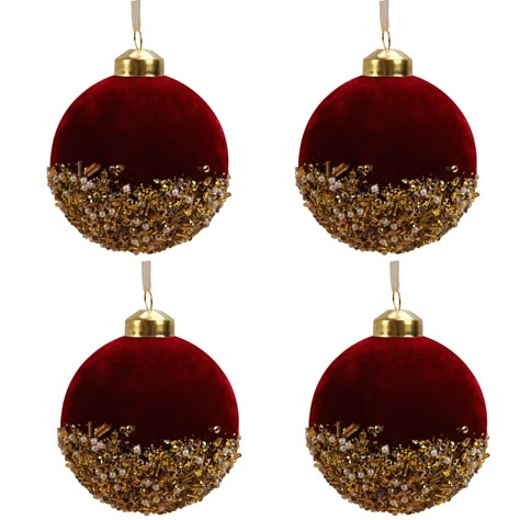 PRICES MAY VARY. Shatterproof Material: These red balls ornaments are carefully crafted from shatterproof plastic and velvet cloth which perfectly captures the splendor of glass ornaments, without the fragility Perfect Size: 9 x 9 x 9 cm; Each wine red glitter balls is compact and portable, perfectly fit the wedding party decoration, fireplace or window. Yet can decorate all kinds of parties, shopping malls and seasonal activities. Easy to Decor: Each red Christmas Balls Ornaments are designed w Wood Ball Ornaments, Modern Christmas Tree Ornaments, Unbreakable Christmas Ornaments, Shatterproof Christmas Ornaments, Gold And Burgundy Christmas Decor, White Gold And Red Christmas Decor, Red White Green Gold Christmas Decor, Christmas Tree Velvet Ornaments, Burgundy Christmas Tree Decorations