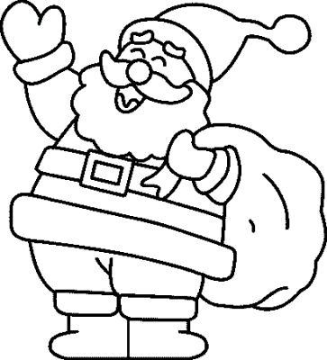 dibujonavidad20 Santa Claus Coloring Pages, Christmas Pictures To Color, Santa Claus Coloring, Merry Christmas Coloring Pages, Santa Coloring Pages, Free Christmas Coloring Pages, Christmas Coloring Sheets, Printable Christmas Coloring Pages, Christmas Tree Coloring Page