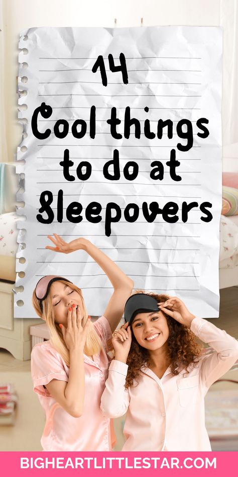 Are you planning a sleepover party for your teen or are you a teenager planning to have your besties over for the night? Whether it's a special birthday or simply a chance to hangout together, it’s great to have some games and activities planned to make the sleepover extra special. Sleepover ideas, sleepover activities, printable party games for sleepover, sleepover list of ideas, ideas what to do at a sleepover, birthday slumber party ideas, hosting Bridesmaid Sleepover Ideas, What To Do With Friends At Home Ideas, Sleepover Party Games For Teenagers, Birthday Game Ideas For Teens, Sleep Over Party Ideas, Adult Sleepover Ideas, Sleepover Activities For Teens, Hotel Party Ideas For Teens, Games For Sleepovers