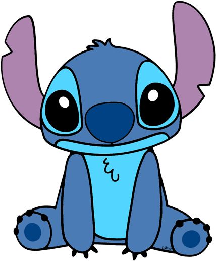 Stitch Sitting Down, Easy Stitch Painting, Stitch Printables Free, Stitch Cartoon Drawing, Stiches Dessin, Cute Stitch Drawings, How To Draw Stitch, Easy Stitch Drawing, Stitch Drawing Easy