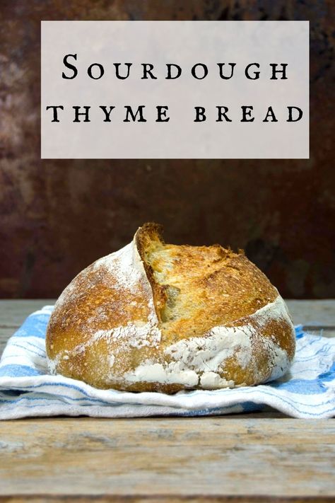 Thyme Bread, Sourdough Rye, Sourdough Rolls, Sourdough Bagels, Sourdough Bread Sandwiches, Sourdough Starter Discard Recipe, Thyme Recipes, Sourdough Sandwich, Homemade Bread Easy