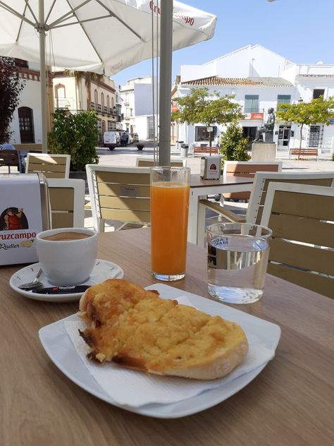 Breakfast in Moguer, Huelva, Spain #moguer.#spain Huelva Spain, Architecture Baroque, Travel Board, Spain Travel, Wanderlust Travel, Spain, Architecture, Travel