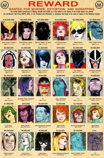 Wanted X-men Alex Summers, Alex Chung, Xmen Apocalypse, Alpha Flight, Wanted Poster, Marvel Thor, Uncanny X-men, Marvel X, Marvel Fan