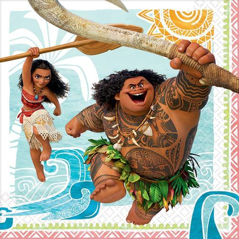 Moana cupcake