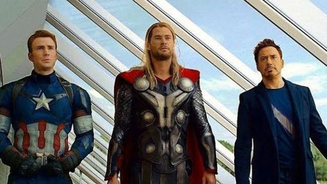 Marvel Marvel Trio, Avengers Age, Big Three, Marvel Wallpaper, Captain America, Avengers, Marvel, Fictional Characters