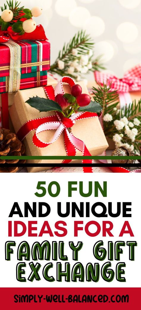 Looking for fun and unique Christmas gift theme ideas for family fun? This list is full of the perfect holiday gift exchange categories. Whether you’re on a budget or looking for the perfect gift, these holiday themes are sure to be a huge help. Gift Theme Ideas Christmas, Creative Gift Exchange Ideas Families, Grandchildren Christmas Gift Ideas, Theme Christmas Gifts, Christmas Gift Theme Ideas Family, Large Family Gift Exchange Ideas, Family Christmas Exchange Ideas, Christmas Gift Themes Families, Funny Christmas Gift Exchange Ideas