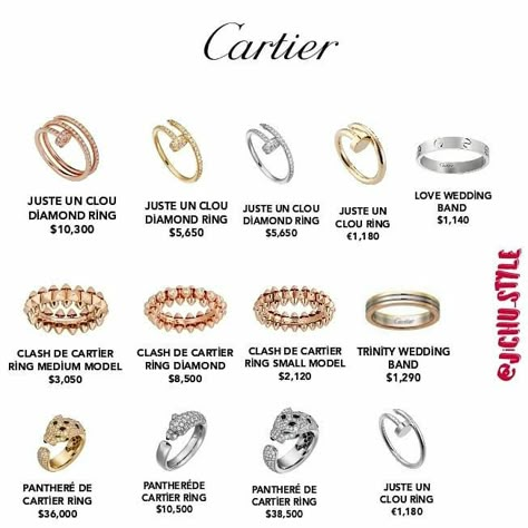 Cartier Jewelry Rings, Capsule Wardrobe Jewelry, Icon Jewelry, Jewelry Knowledge, Expensive Jewelry Luxury, High Fashion Jewelry, Luxe Jewelry, Cartier Jewelry, Dope Jewelry