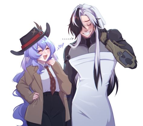 #honkaistarrail #hsr #robin #boothill #robinhill Boothill And Robin Icon, Robinhill Fanart Hsr, Robin And Boothill Hsr Matching Pfp, Honkai Star Rail Robin X Boothill, Robin And Boothill, Robinhill Hsr Matching Pfp, Robin X Boothill Hsr, Boothill Icon, Hsr Robin