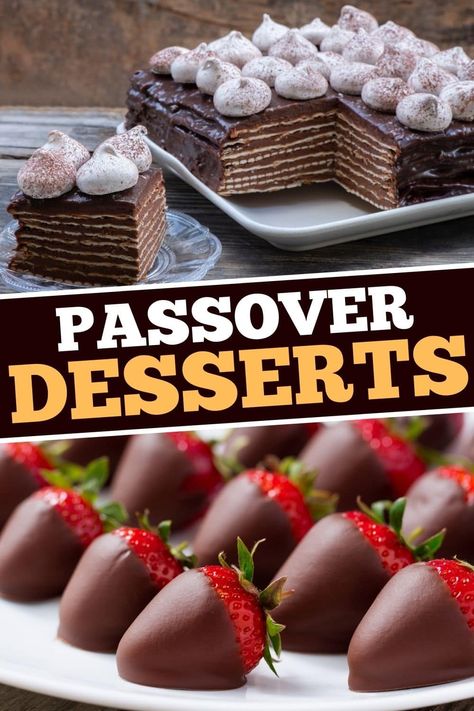 Passover Dessert Recipes, Pesach Desserts, Passover Recipes Dinner, Kosher Desserts, Jewish Desserts, Passover Recipes Dessert, Passover Dinner, Seder Meal, Jewish Holiday Recipes