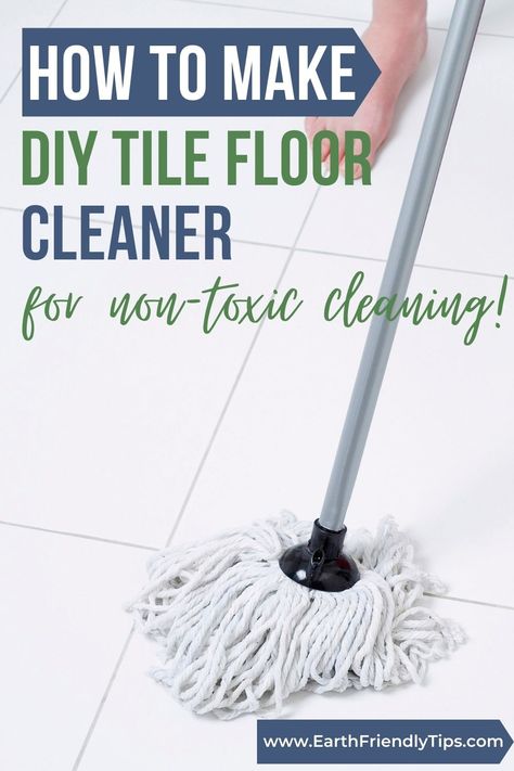 Diy Tile Floor, Ceramic Tile Cleaner, Homemade Floor Cleaners, Types Of Tiles, Diy Floor Cleaner, Tile Floor Cleaner, Ceramic Tile Floor, Pet Friendly Flooring, Tile Floor Diy