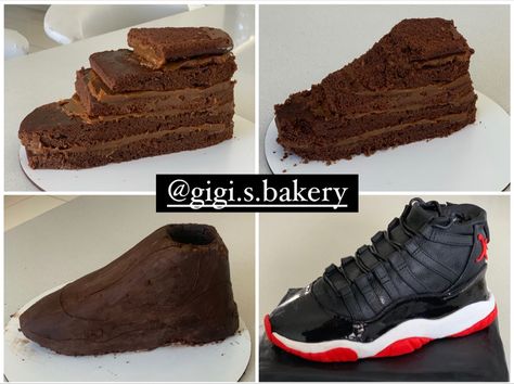 Sneakerhead Cake Ideas, Air Jordan Cake Ideas, Nike Jordan Cake, Jordan 1 Cake, Jordan Cake Ideas, Air Jordan Shoe Cake, Sneaker Cake Ideas, Jordan Birthday Cake, Air Jordan Cake