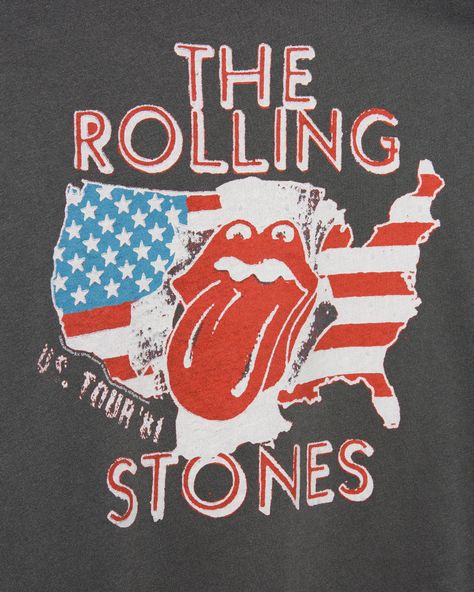 Rock your style with this Women's Rolling Stones 1981 US Tour Vintage Tee! Perfectly distressed for that authentic concert vibe, this soft, comfy tee lets you relive the legendary tour and channel your inner rock star. Wear it loud and proud!  Shop the rest of our Music Collection HERE. Hysteric Glamour Outfit, Streetwear Graphics, Vintage Brand Clothing, Streetwear Graphic Tees, Glamour Outfit, Punk T Shirt, Usa Tee, Branded Clothing, Music Collection