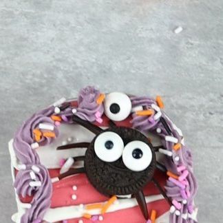 Oreo Marshmallow, Oreo Spiders, Mini Oreos, Spider Cake, Vegetable Shortening, Candy Eyes, Cookies Halloween, Tray Cake, Happy Haunting