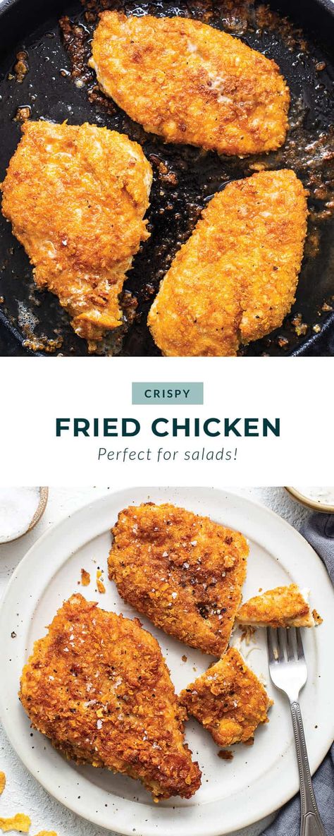 Fried Chicken On Stove Top, Chicken Planks Recipe, Fried Chicken Boneless Breast, Stove Top Fried Chicken, Easy Fried Chicken Breast, Chicken Breast Stove Top, Fried Chicken Breast Recipes Boneless, Pan Fry Chicken, Pan Fried Boneless Chicken Breast