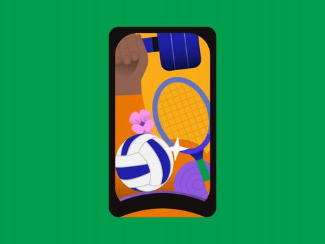 Sport Wellness card by ILLO on Dribbble Flip Card Animation, Flip Animation, Card Animation, Opener Motion Graphic, Mobile App Motion Graphic, Beach Motion Graphic, 3d Workout Animation, Flip Image, Modern Card