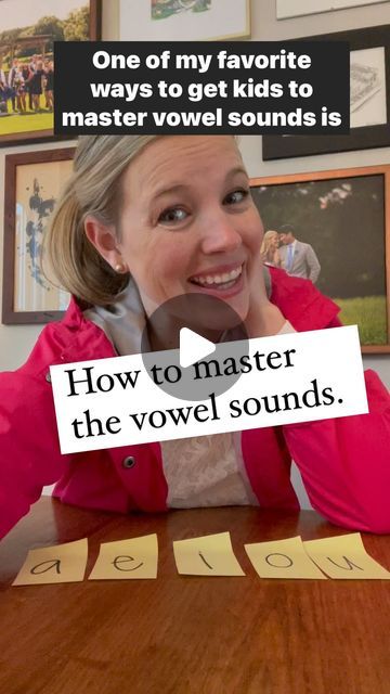 Vowel Intensive Drill, Teaching Long Vowels, How To Teach Vowels To Preschoolers, Vowel Games For Kindergarten, How To Teach Vowels, Teaching Vowel Sounds, Vowels Craft For Preschool, Aeiou Vowels Activities, Vowels For Kindergarten