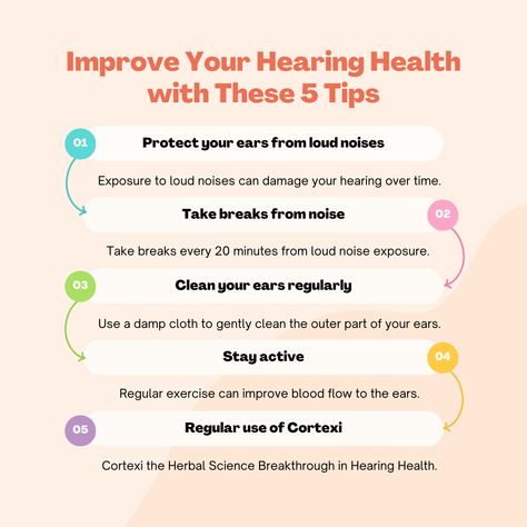 Hear Better, Feel Better: 5 Tips for Optimal Ear Health Ear Care Tips, Ear Project, Health Improvement, Cleaning Your Ears, Hearing Health, Ear Health, Ear Care, Cleaning Techniques, Healthy And Happy