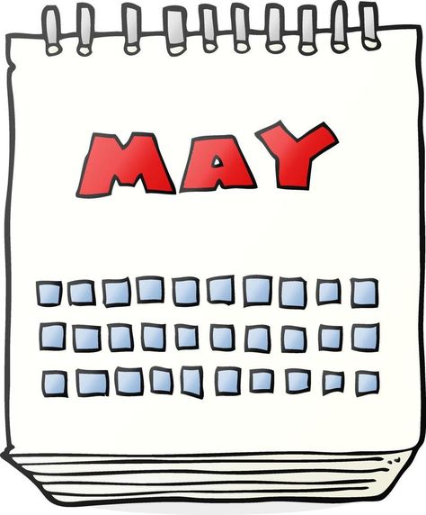 cartoon calendar showing month of may Mark Your Calendar Image, Days To Remember Calendar, Morning Meltdown 100 Calendar, Calender Cartoon Png, Cartoon Calendar Pink, Calendar Cartoon, May Month, Vector Banner, Month Of May