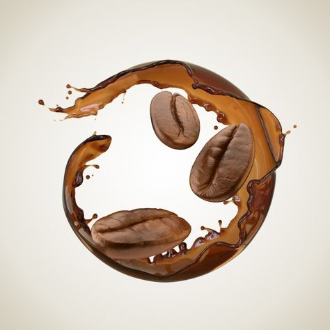 Coffee splash in round shape Premium Pho... | Premium Photo #Freepik #photo #food #coffee #abstract #splash Coffee Splash, Pencil Colour Painting, Cafe Logos, Coffee Shop Logo Design, Interior Design Portfolio Layout, Business Branding Inspiration, Coffee Tattoos, Design Mockup Free, Photo Coffee