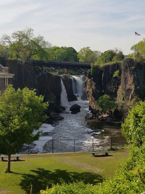 Great Falls in Paterson, NJ Paterson New Jersey, Paterson Nj, Bergen County, Great Falls, Kids Activities, Senior Photos, Best Hotels, Places Ive Been, New Jersey