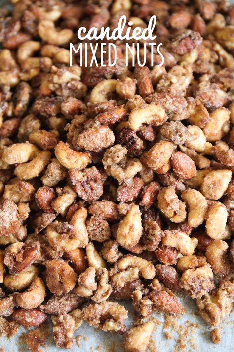 Candied Nuts Recipe, Nut Dessert, Nut Butter Recipes, Flavored Nuts, Healthy Nuts, Nut Snacks, Nut Recipes, Roasted Nuts, Candied Nuts