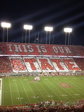 NC State Football #NCState #Wolfpack #Football Nc State Football, College Tour, Nc State University, North Carolina State University, Will Be Back Soon, Nc State Wolfpack, Dream College, Sorry For The Inconvenience, Sports Room