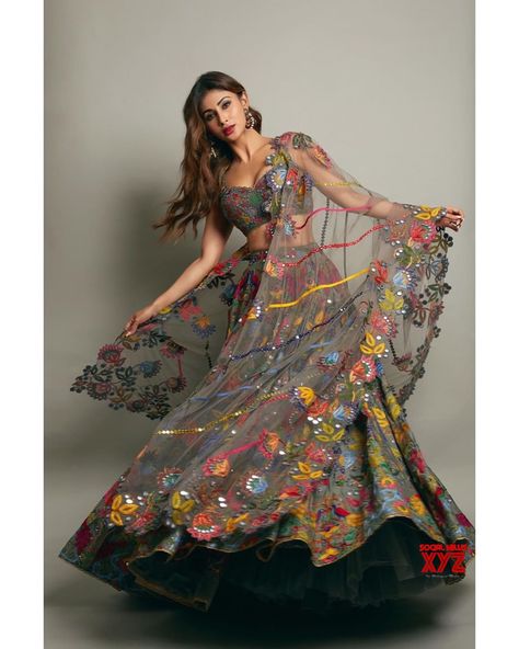 Actress Mouni Roy Lovely New Festive Stills - Social News XYZ Actress Mouni Roy Lovely New Festive Stills     #Actress #MouniRoy Mouni Roy, Lehnga Dress, Designer Bridal Lehenga, Womens Trendy Dresses, Indian Gowns, Indian Bridal Outfits, Indian Dress, Dress Indian Style, Lehenga Designs