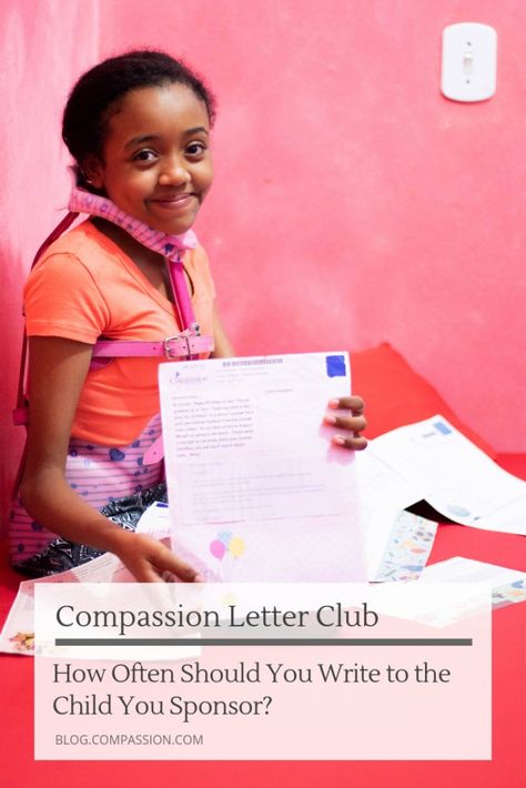 You sent that first special letter to the child or teen you sponsor. Now what? On today’s Compassion Letter Club blog, we, along with a few dedicated tutors in Honduras, share some insight on when to send your next #compassionletter and some ideas on what to write. Compassion Letter Writing Club, Compassion Letter Club, Compassion Letter Writing Ideas, Writing Club, Child Sponsorship, Charity Foundation, Women Lawyer, Compassion International, Special Letters