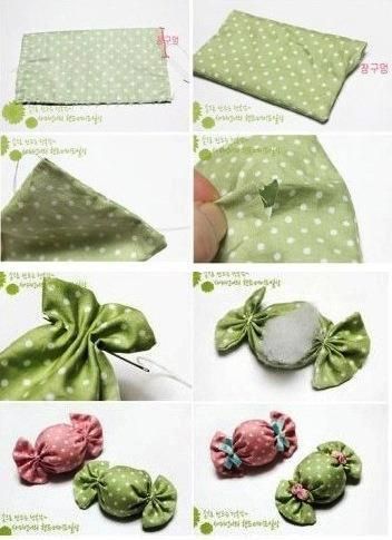 Costura Diy, Pola Sulam, Lavender Bags, Fabric Flowers Diy, Fabric Christmas Ornaments, Diy Hair Bows, Diy Couture, Diy Bow, Diy Hair Accessories