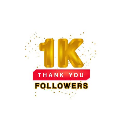 1k Followers Thank You Instagram, 1k Followers Thank You, Happy 1k Followers, Subscribe Logo, 1k Followers Background Editing, Logo Ig, Camera Clip Art, Special Logo, Kali Hindu