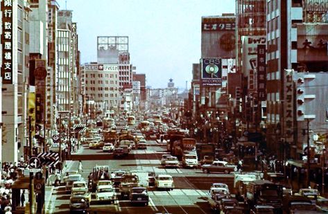 1960s Aesthetic, Japan 1960s, City Traffic, Banana Pancake, Norwegian Wood, Merchant Navy, Doll Aesthetic, Naval History, Japan Aesthetic