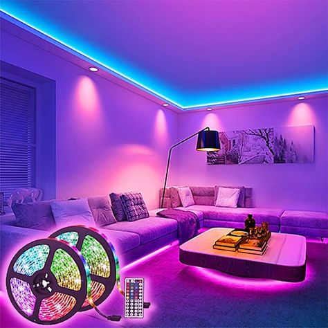 Flexible Led Light, Led Strip Lights, Led Strip Light, Rgb Led Lights, Led Neon Lighting, Strip Lights, Light Strip, Color Changing Led, Room Makeover Inspiration