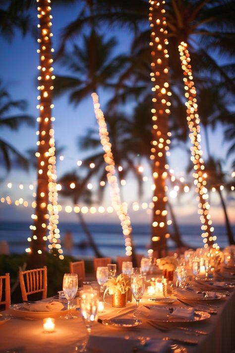 Beach wedding reception. Twinkling fairy lights strung between palm trees.

Stunning ocean vistas, breezy cliffside beauty, the nautical charm of seashore treasures; coastal weddings have a magical allure of their own. If you're planning on saying 'I do' amidst the intoxicating salt-kissed air, then these 25 coastal wedding reception décor ideas are definitely a wave worth riding. From mesmerizing marine-inspired…

Read more: https://tastywed.com/25-coastal-wedding-reception-decor/ Coastal Wedding Reception, Coastal Weddings, Beach Wedding Reception, Wedding Reception Decor, 2025 Wedding, Coastal Wedding, Fairy String Lights, Reception Decor, Wedding Reception Decorations