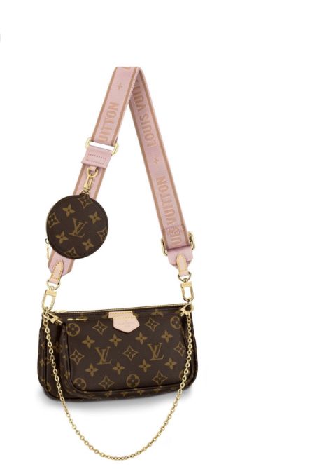 Louis Vuitton Sling Bag, Kpop Closet, Pochette Louis Vuitton, Louis Vuitton Multi Pochette, Popular Handbags, Fashion Tote Bag, Louis Vuitton Pochette, Shoulder Purse, Vuitton Handbags