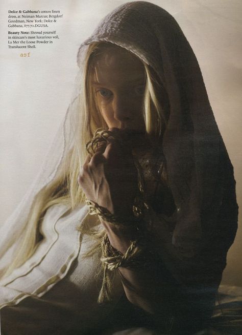 Tanya Dziahileva, Ned Stark, Mario Sorrenti, Southern Gothic, Character Inspiration, Veil, Blonde Hair, Art Reference, Fairy Tales