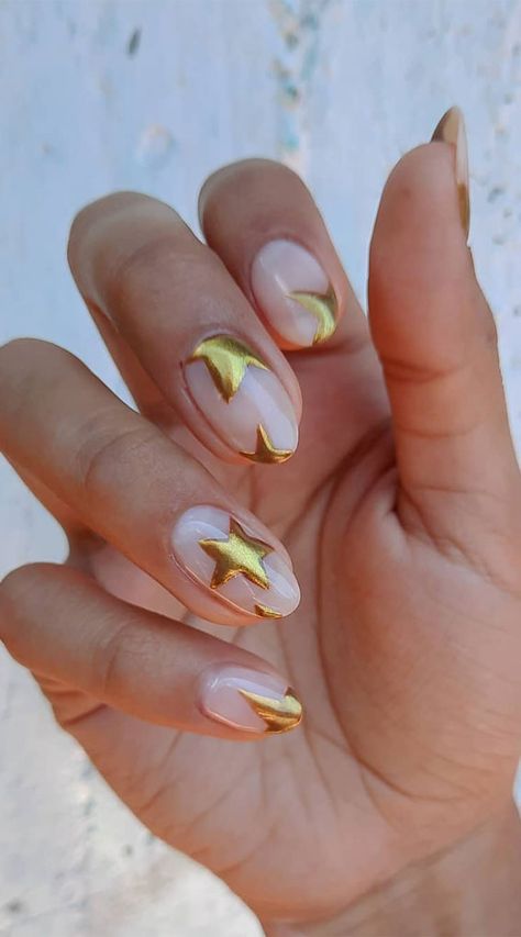 Star Nail Designs, Teen Nails, Brown French, Nails Y2k, Milky Nails, Nagel Tips, Summery Nails, Her Nails, Nail Swag