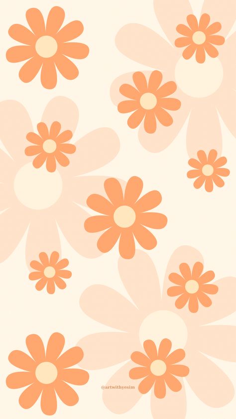 #template #frame #flower #orange #wall #wallpaper Cute Wallpapers Orange, Orange Flowers Aesthetic Wallpaper, Oranges Wallpapers, Cute Orange Background, Orange Flowers Background, Cute Orange Wallpaper, Orange Flower Background, Small Flowers Wallpaper, Orange Phone Wallpaper